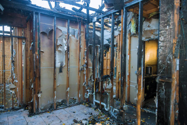 Professional Fire Damage Assessment technician working in Brackenridge, PA
